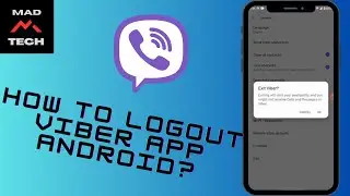 How to Logout Viber App Android? Viber Account Sign Out