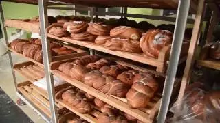 Выпечка большого ассортимента хлебобулочных изделий Ротационные печи