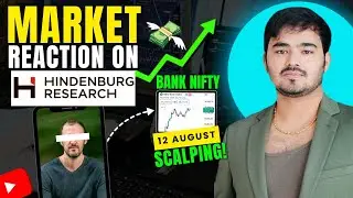 Live Intraday Trading || Banknifty option Scalping|| 12th AUGUST || Option Buying