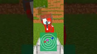 Shooting Battle JJ vs Mikey vs JJsister - Minecraft Animation #shorts #maizen #minecraft #olympics