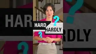 Hard и hardly:  одно и то же или разные значения? Как правильно употреблять? Английский с нуля легко