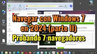 Navegar con Windows 7 en 2024: Supermium, Yandex, 360 Browser, Vivaldi, SlimJet, MyPal y SeaMonkey.