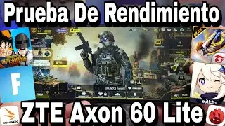 🎮 ZTE Axon 60 Lite 🕹️ Prueba De Rendimiento Y Juegos