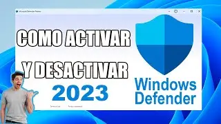 Como desactivar windows defender en windows 10 / 11 || Actualizado 2023
