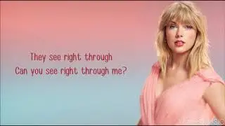 Taylor Swift - The Archer (Lyrics)