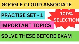 google cloud associate gcp practice set important question mcq #gcp #googlecloud #cloudcertification