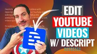 How To Edit YouTube Videos With Descript Video Editor (Descript Tutorial!)