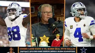 Dan Patrick: CeeDee Lamb's New Contract Not Related To Dak Prescott Contract Situation | 8/27/24