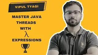 How to create thread using lambda expression in Java