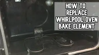 How to replace Whirlpool Oven Bake Element diy video #whirlpool #whirlpooloven