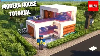 Minecraft modern house - Tutorial