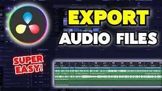 How to Export Audio Files in DaVinci Resolve (Full Guide)