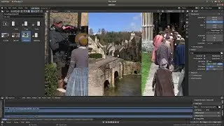 Blender 2.80 Tutorial: How To Create Vertical Split Screen Video Clips.