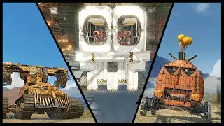 Crossout - THIS THING IS MASSIVE! Halloween Creations! - Crossout Gameplay