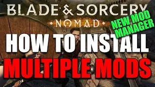 How to install MULTIPLE MODS to Blade & Sorcery NOMAD | Oculus quest 2 | NEW MOD MANAGER!