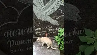 Зажгла свечу и он пришел. Шишков Ратмир. Калитниковское кладбище