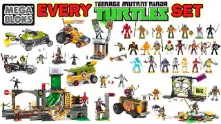 ALL MEGA BLOKS TMNT 2012 NICKELODEON SETS