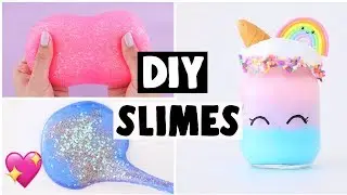 MAKING 6 AMAZING DIY SLIMES - FAMOUS Slime Recipe COMPILATION!