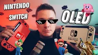 Nintendo Switch OLED \ Улучшенны геймплей и невероятный экран