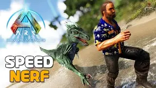 Major Speed NERF coming to ARK Survival Ascended 🦕