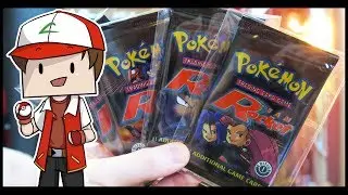 Grian Opening 1st EDITION Pokemon ROCKET Booster Packs