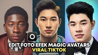 Cara Edit Foto Efek Magic Avatar Di Lensa AI || Edit Foto Efek Magic Avatar Viral Tiktok