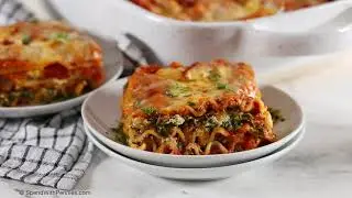 Easy Spinach Lasagna