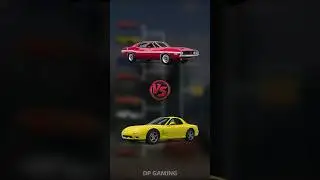 1970 Dodge Challenger vs Mazda RX-7 battle! Which car will win? 😎