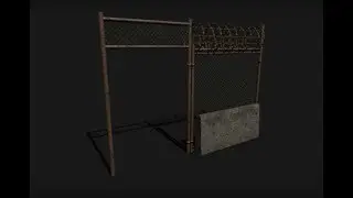 Creating Fence 3ds max Substance painter tutorial part-1