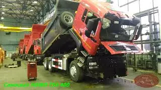Поискал ржавчину и провода на изоленте в новом самосвале HOWO T50 400, пригнанном на Завод КДМ