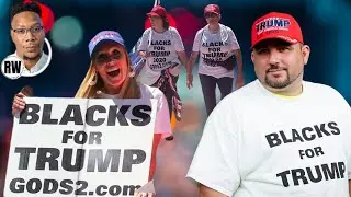 Reese Waters: Blacks For Trump Event Held WITHOUT BLACK PEOPLE