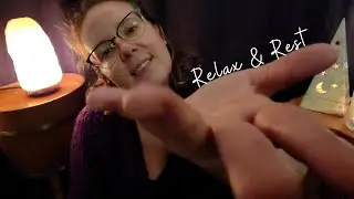 ASMR | Take time to sleep, rest & relax | Ending w/ purrs from Sangria the Cat 🐈