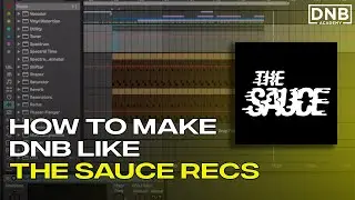 How to make drum and bass like THE SAUCE RECORDINGS