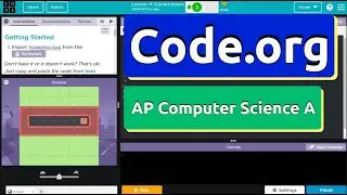 Code.org Lesson 4.2 C Constructors | Tutorial with Answers | Computer Science A (CSA) Unit 2