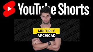 Archicad 25 multiply shortcut 