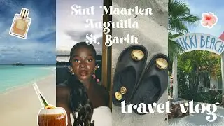 Sint Maarten Vlog! | day trips to Anguilla & St. Barth, beautiful beaches, exploring, & shopping!