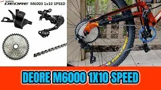 SHIMANO DEORE M6000 10 SPEED 1X CONVERSION  *3X8 TO 1X10*