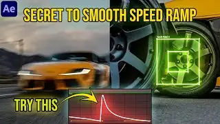 My Secret To Smooth Speed Ramp Transitions in After Effects