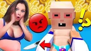 МОЙ РЕБЁНОК ПЫТАЕТСЯ МЕНЯ УБИТЬ!!!😱 (СИМУЛЯТОР МАМЫ В МАЙНКРАФТ)