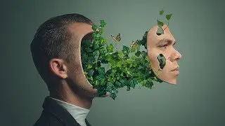 Plant Face Portrait Effect Photoshop Tutorial