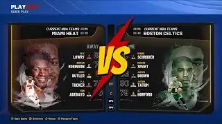 Boston Celtics (1) vs. Miami Heat (8) - NBA 2K22 Epic Playoff Simulation