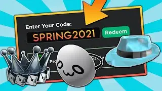 ALL 2021 *5 CODES!* Roblox Promo Codes For FREE Hats and FREE Robux! (March 2021)
