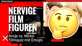 Welche nervige Filmfigur ist das: 👨‍⚕‍🇦🇺🏃‍♀‍🐠🎁👧😈??? Mirko & Antje spielen Emoji-Kino-Raten