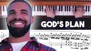 Drake - God's Plan Advanced Piano Cover With Sheet Music