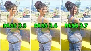 Cyberpunk 2077 DLSS 3.7 Direct Comparison