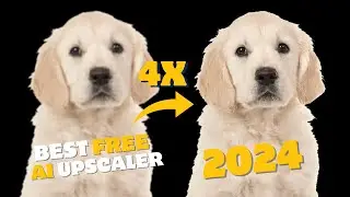 How To AI Upscale Video Using Ai for FREE - 2024