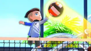 Switch Sports Volleyball is an easy game