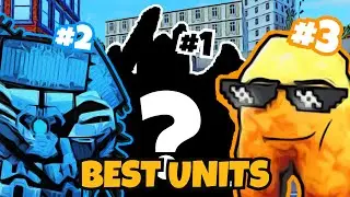 🏆 Top 10 Best Units in Skibidi Tower Defense(Full Video)