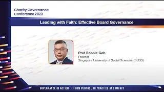 CGC 2023: Conference Topic 2- Leading with Faith: Effective Board Governance