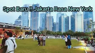 TEMPAT NONGKRONG BARU DAN LAGI VIRAL ! ROOFTOP GEDUNG PARKIR GBK ~ SENTOSA SENAYAN